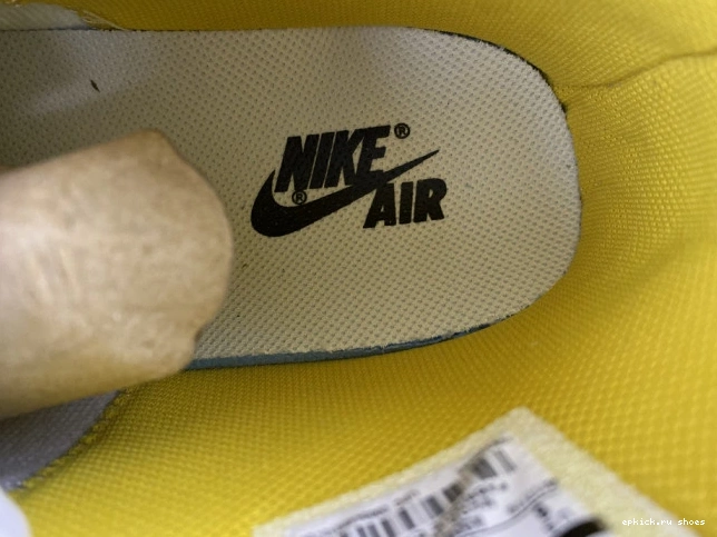 Cheap White Jordan Yellow-Cone Powder AQ0818-149 1 Dark Off-White NRG Air x 0730